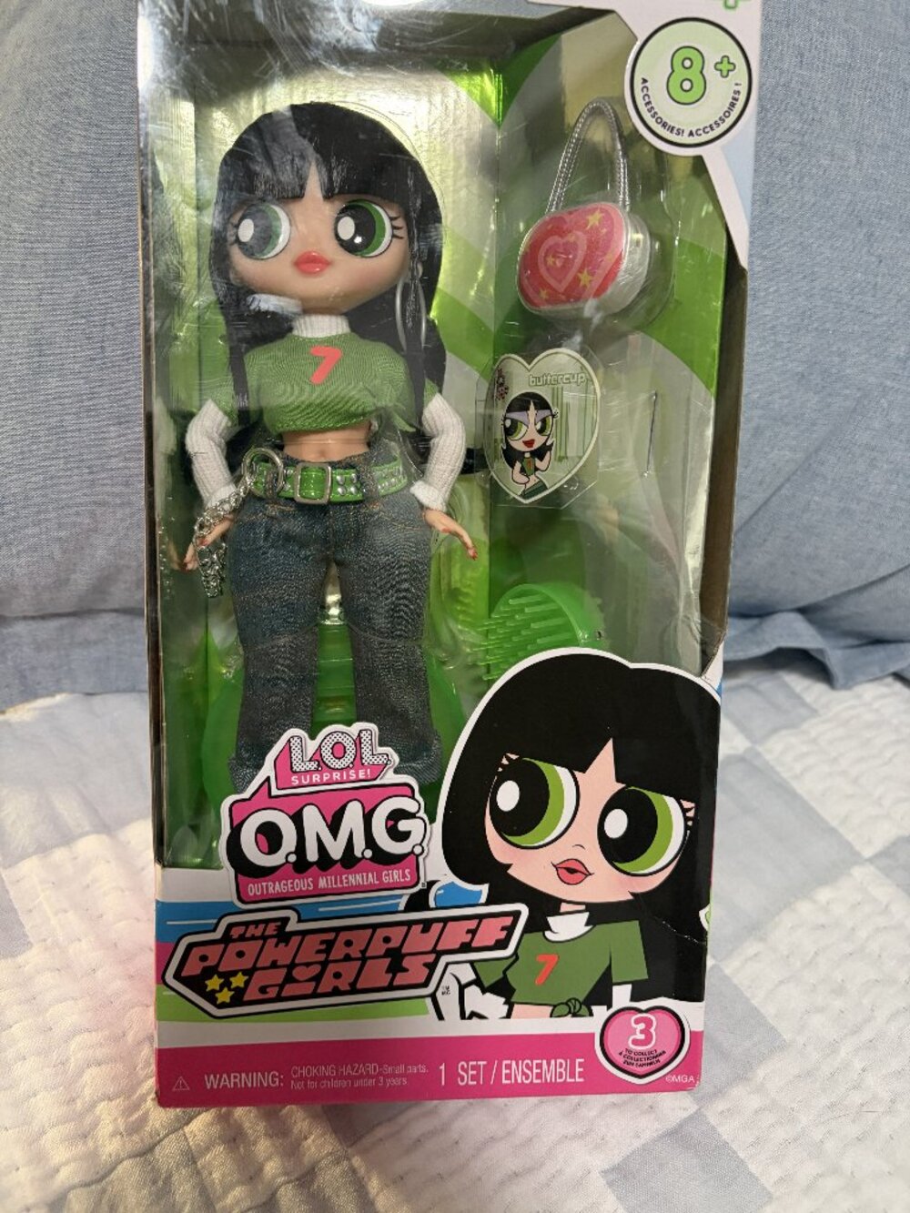 New LOL Surprise OMG Powerpuff Girls Buttercup Doll Collectible Fast Shipping
